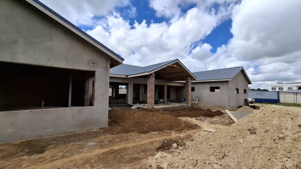 Construction site overview